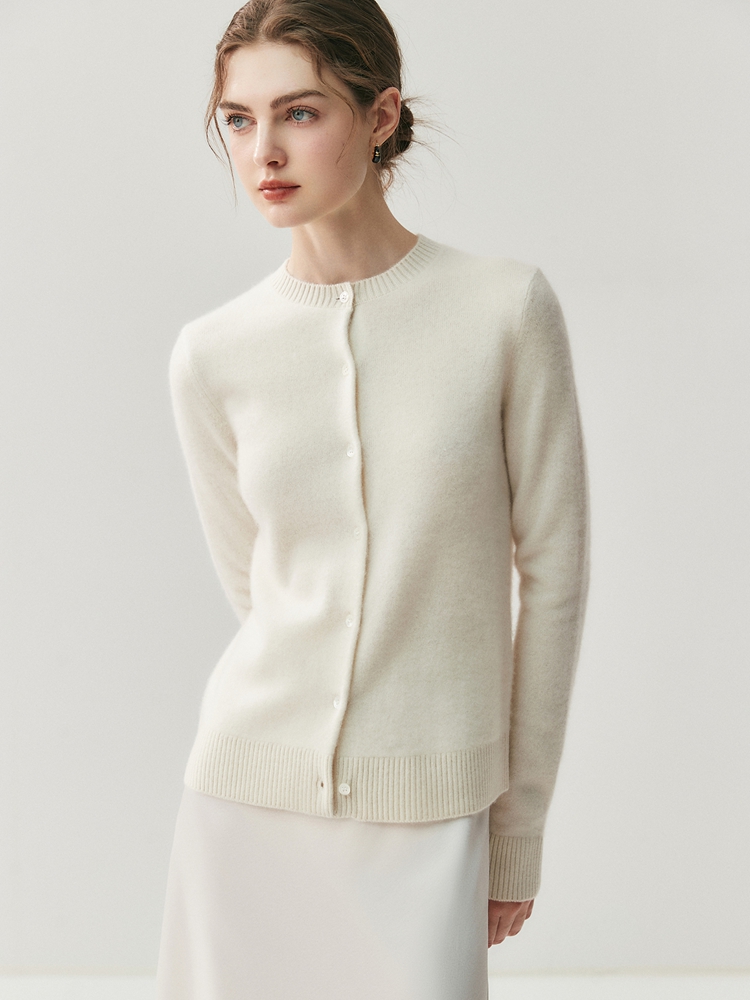Wool Coat Peacoat - CHICUU Autunno Inverno Donna Cardigan con