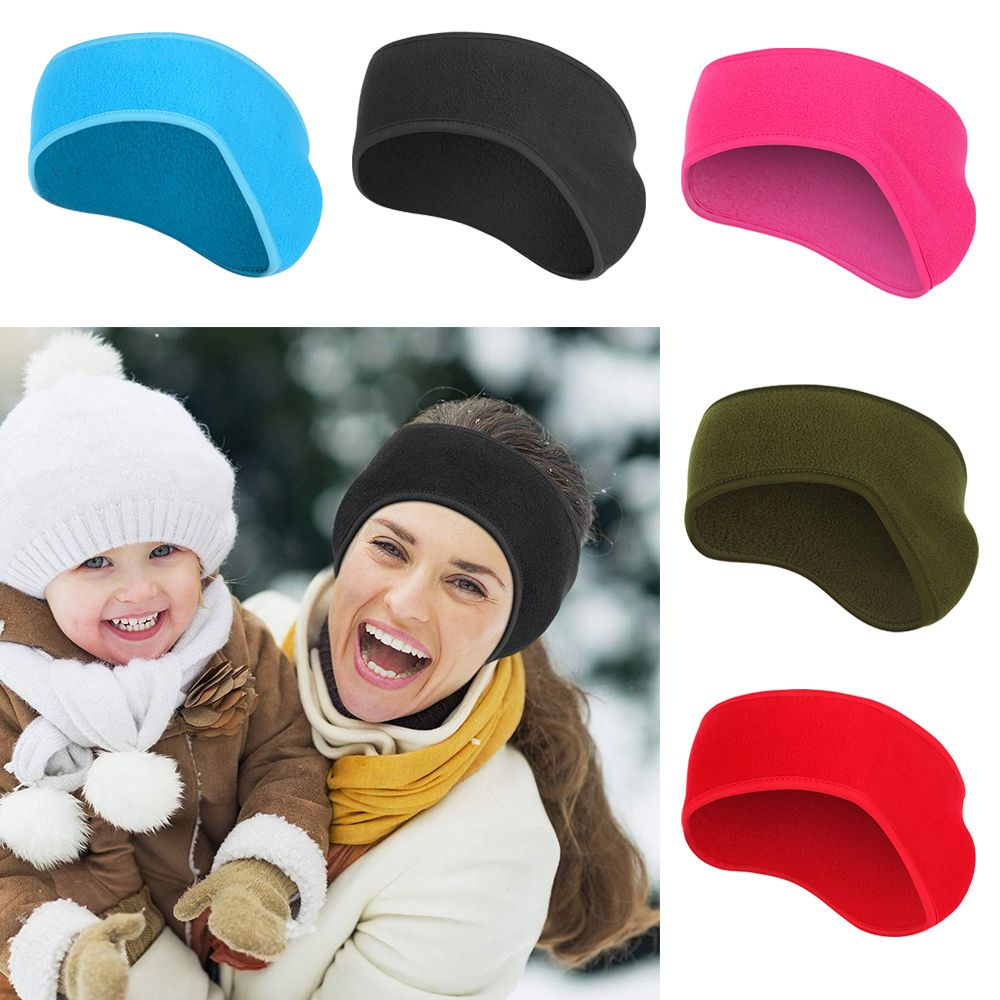 Winter Headband Fleece - 1 Pezzo Fascia per Capelli in