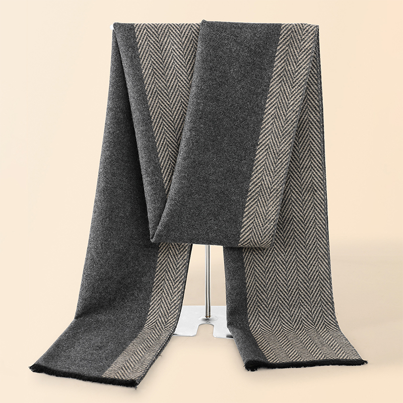 Wool Scarf Men - Sciarpa da uomo invernale di lusso