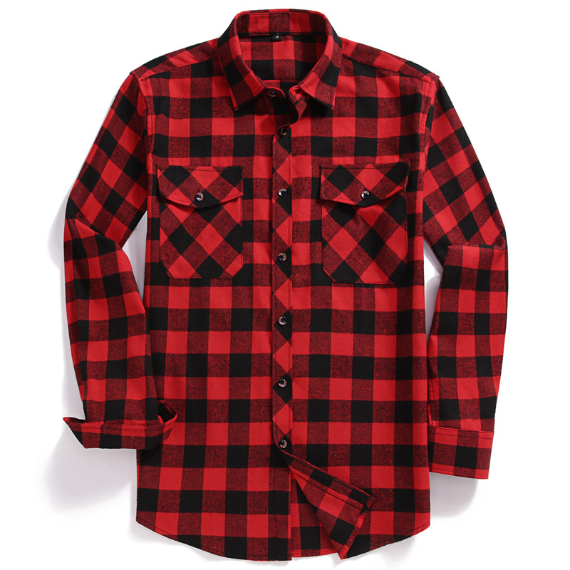 Camicia casual con bottoni a m - Flannel Shirt Lined recensione e prezzo