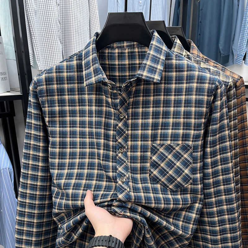 Camicia a quadri da uomo con c - Flannel Shirt Lined recensione e prezzo