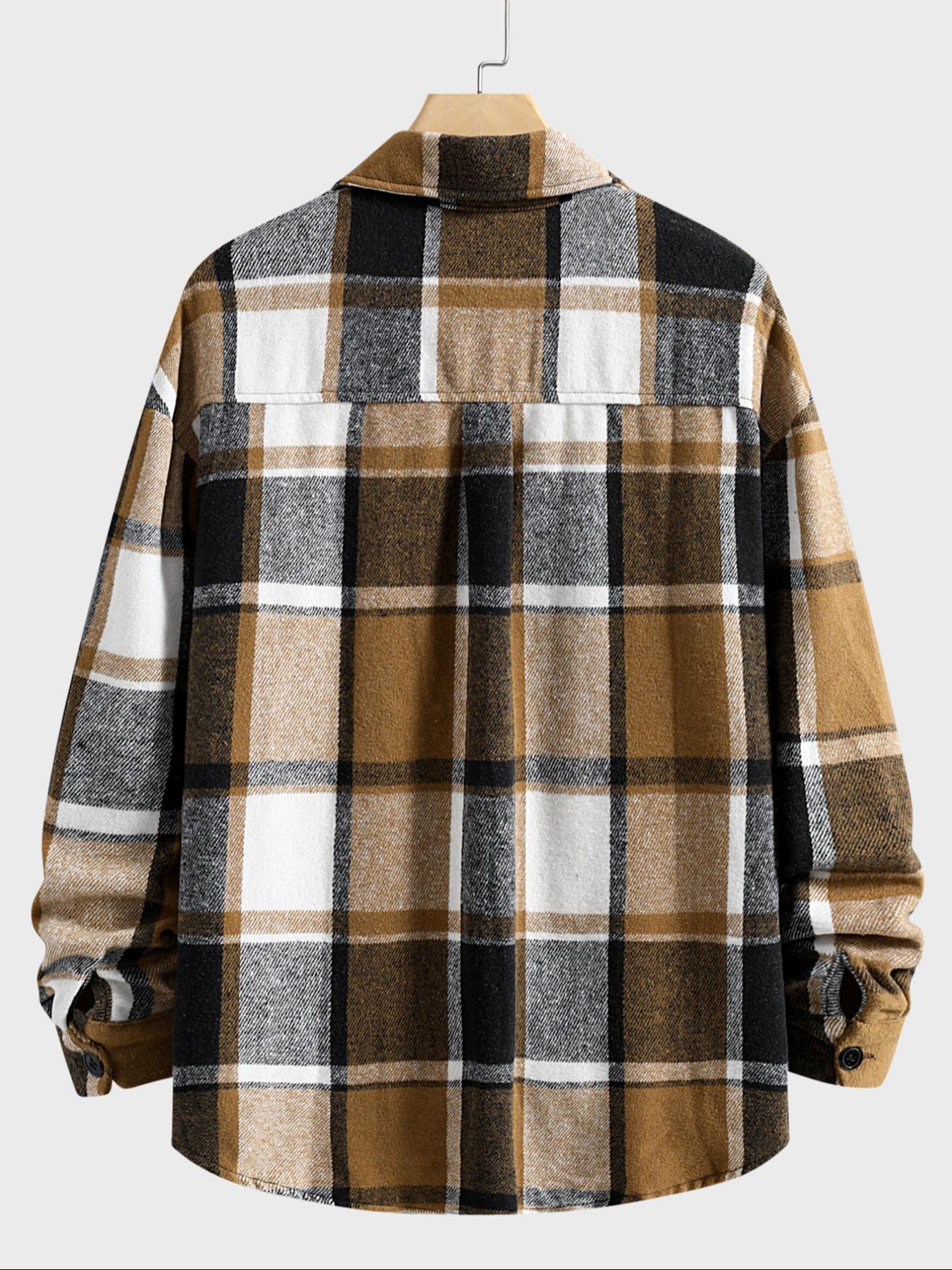 Camicia a quadri retrò da uomo - Flannel Shirt Lined recensione e prezzo