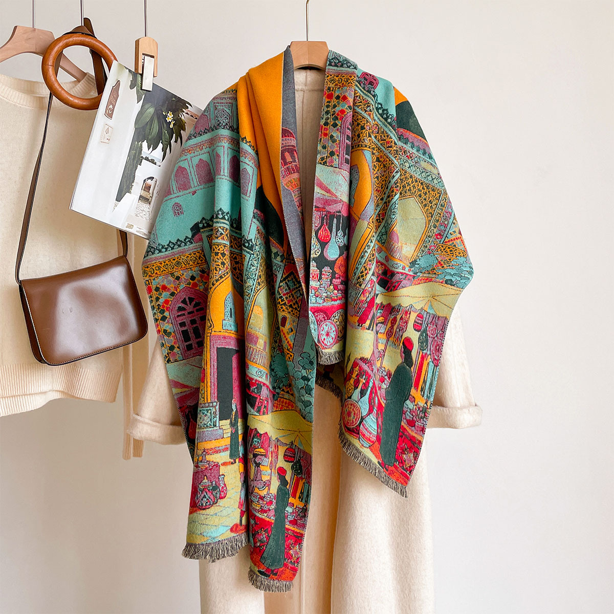 Sciarpa da Donna in Imitazione - Shawl Wrap Winter recensione e prezzo