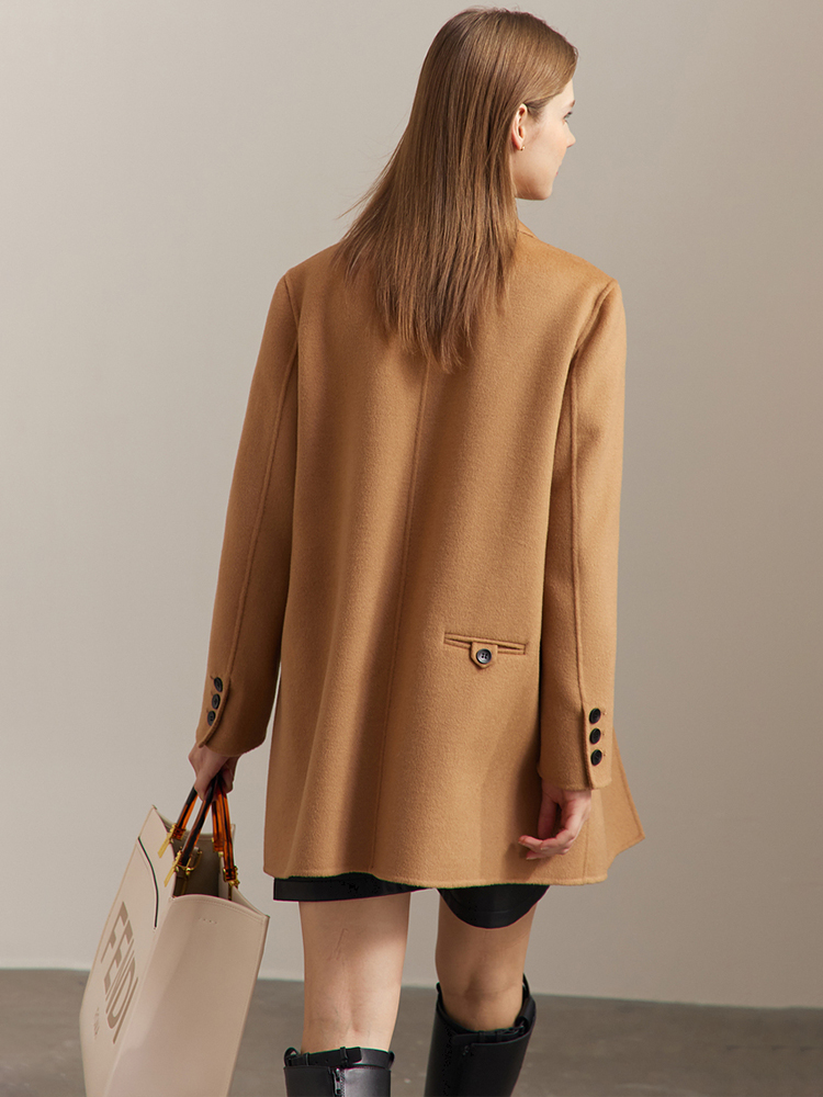 AMII Cappotto di lana minimali - Wool Coat Peacoat recensione e prezzo