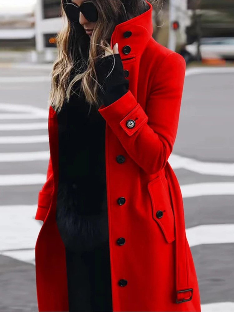 Nuovo cappotto di lana da donn - Wool Coat Peacoat recensione e prezzo